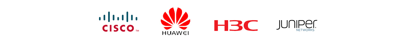思科、华为、H3C、Juniper品牌logo图